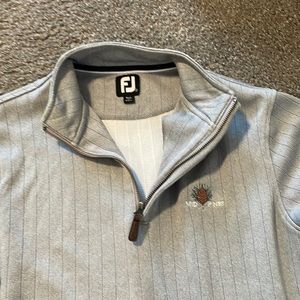 Footjoy Quarter Zip Mens Sweater